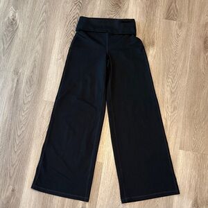 Gilly Hicks Black Wide-Leg Kids Leggings